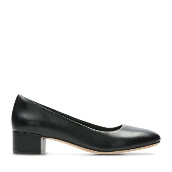 Clarks Womens Orabella Alice Heels Black | CA-5396710